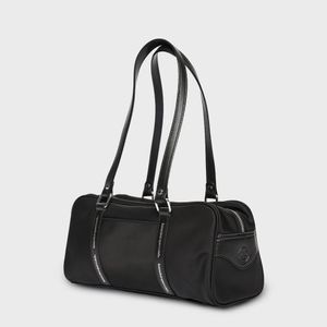 line boston bag(라인보스턴백) - 블랙