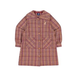 코튼 체크 셔츠 원피스 PD 2001 레드/APDCOP20010RE
