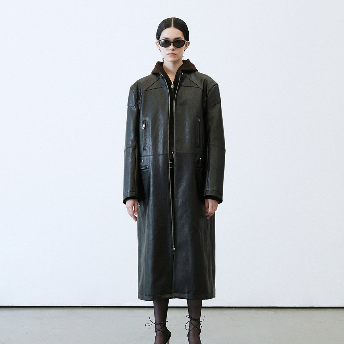 엘씨디씨티엠(LCDC™) OVERSIZED BIKER COAT