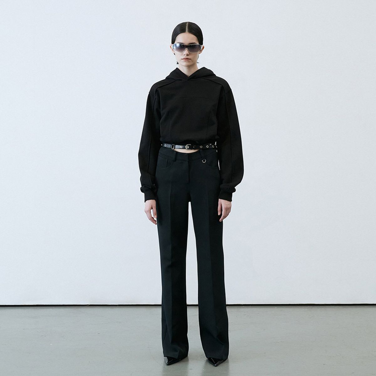 엘씨디씨티엠(LCDC™) SLIM BOOTSCUT TROUSERS