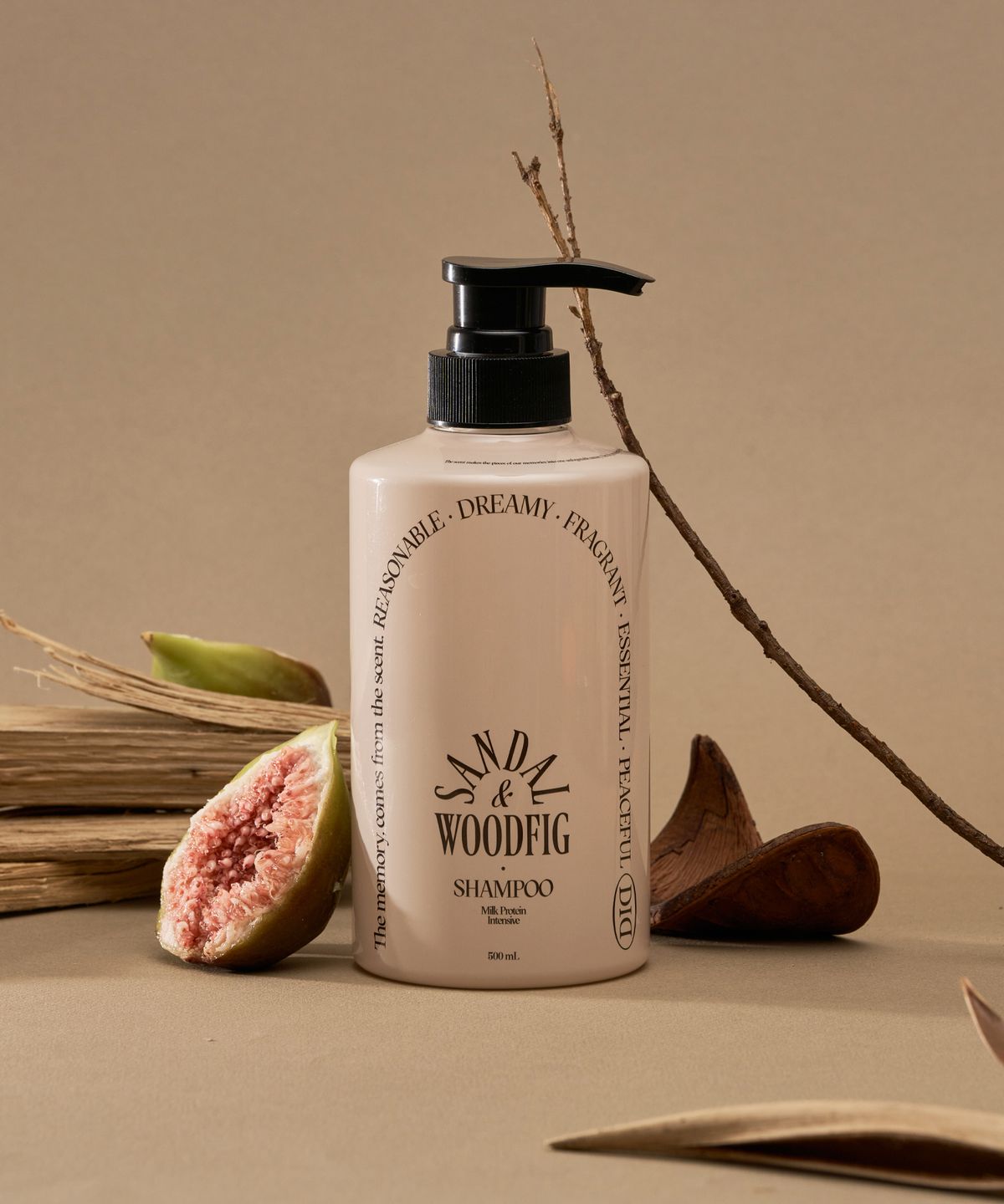 오디드(ODID) 밀크프로틴 인텐시브 샴푸 샌달우드피그 500ml+[증정]샴푸 샤쉐 6ml 4종