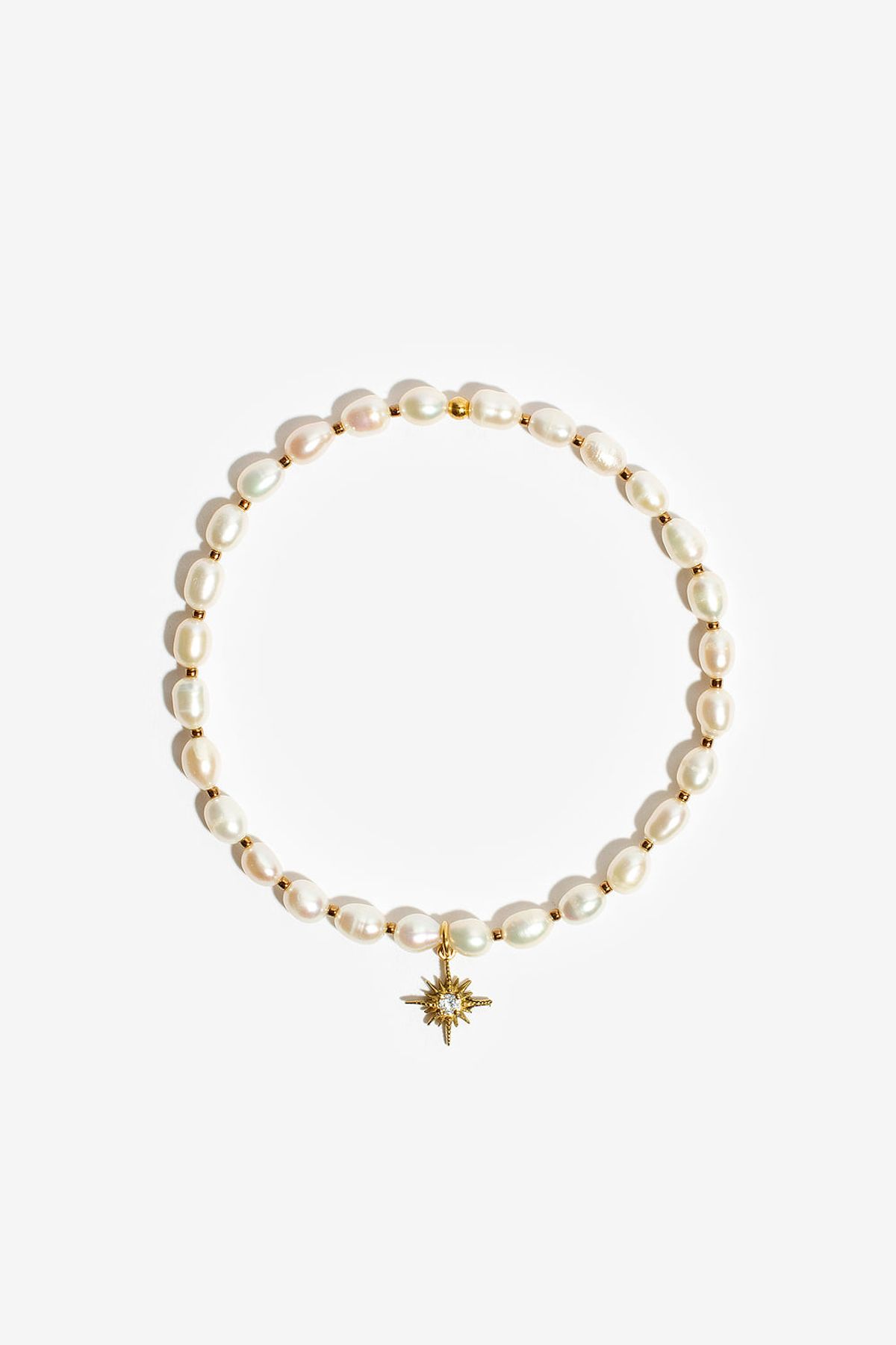 모드곤(MODGONE) 별장식 담수진주 팔찌,발찌 Star Pendant pearl Bracelet, Anklet
