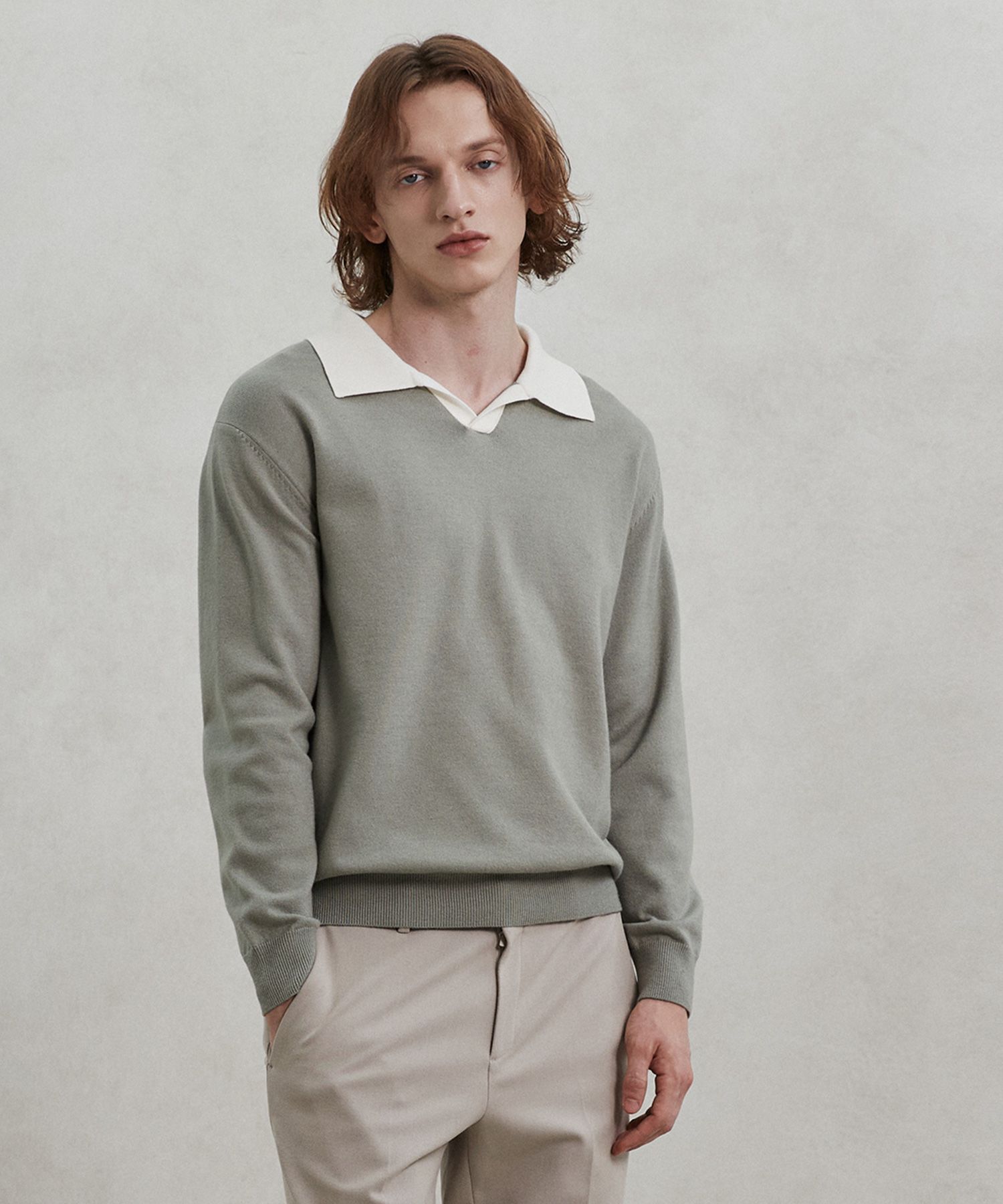 MUSINSA公式 | MINDBRIDGE Doogood_Cara Color Knit MXKT7104