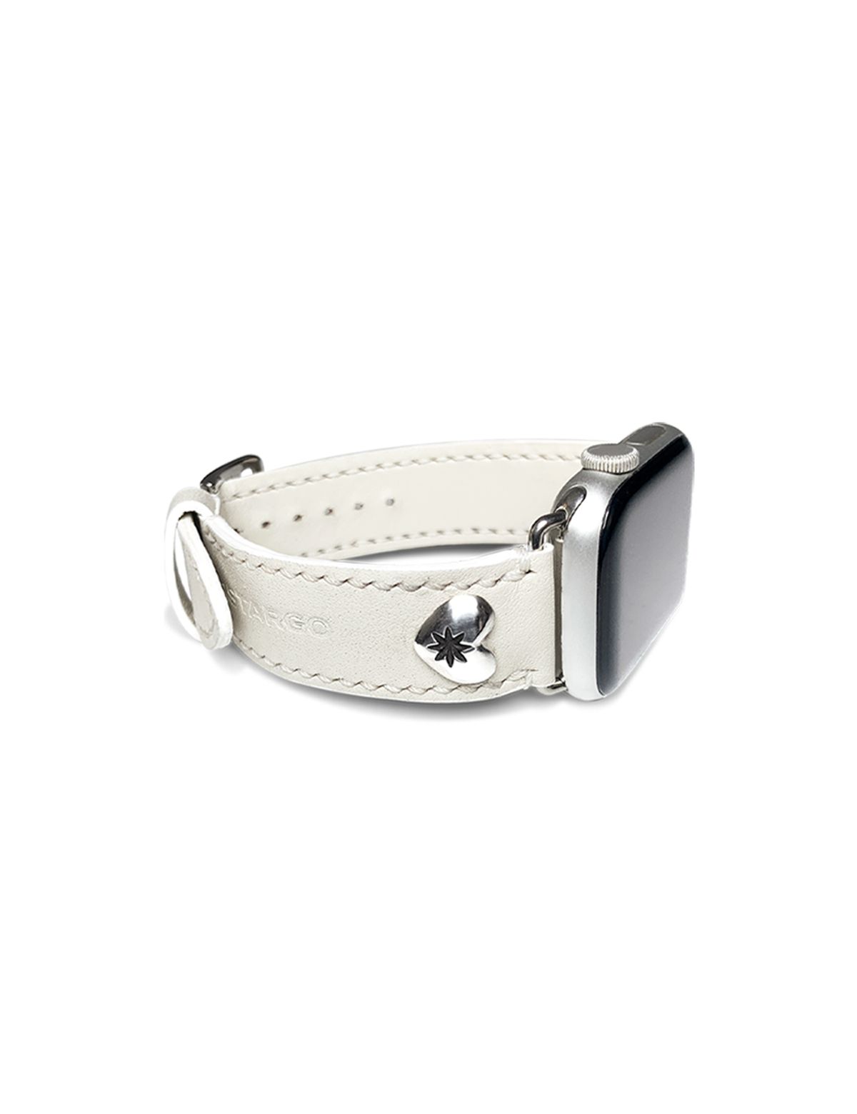 이스트아르고(EASTARGO) APPLE WATCH COMET HEART STRAP (IVORY WHITE)