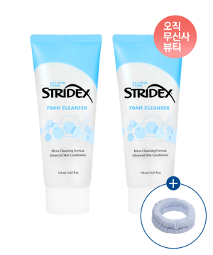 [2PACK]스트라이덱스 시카 히알루 약알칼리성 클렌징폼 150ml
