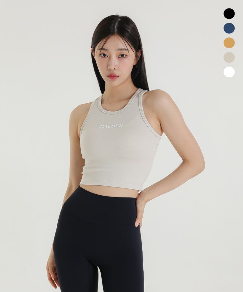 스테디 크롭 슬리브리스