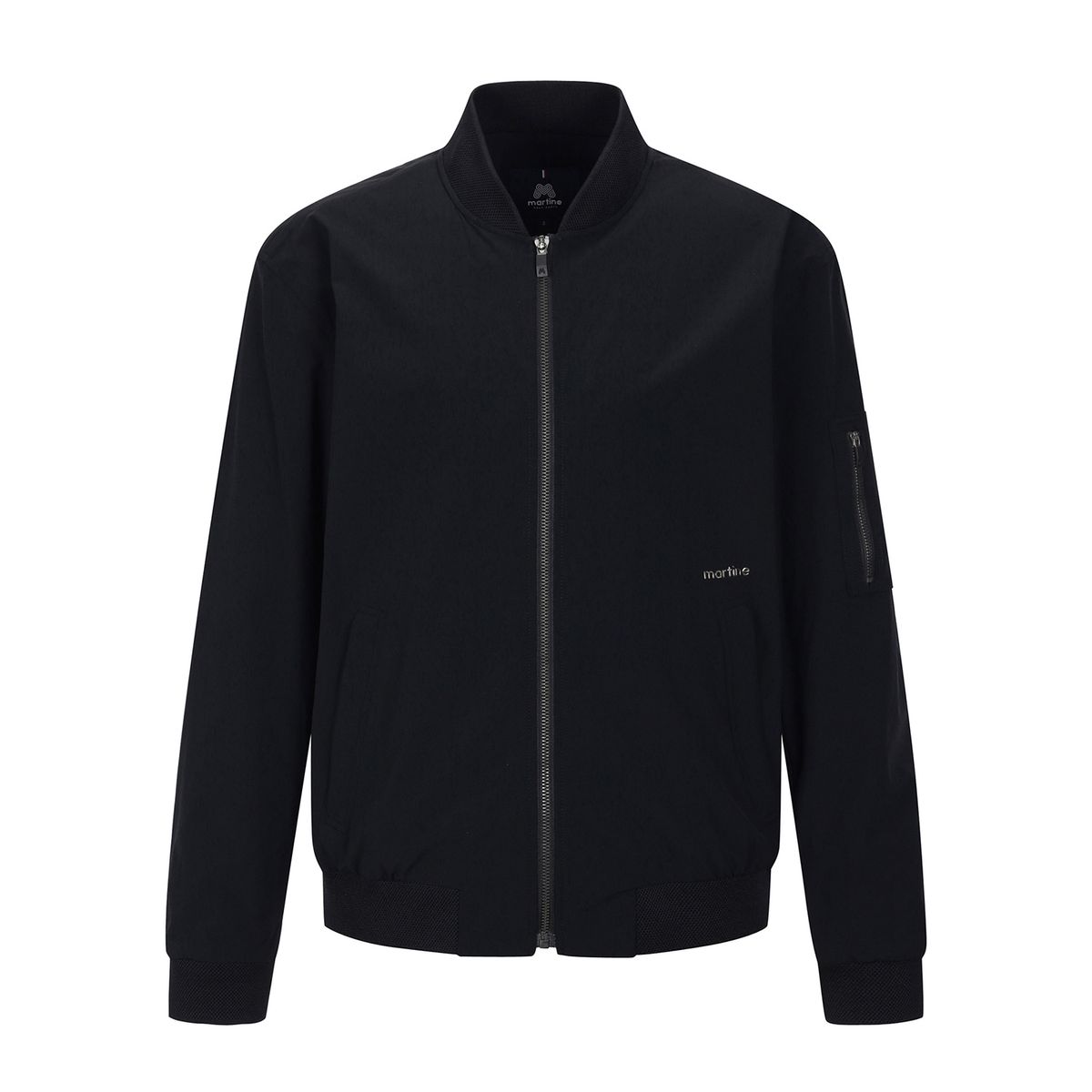 마틴골프(MARTINE GOLF) Bomber Stretch Jumper_Black (Men)