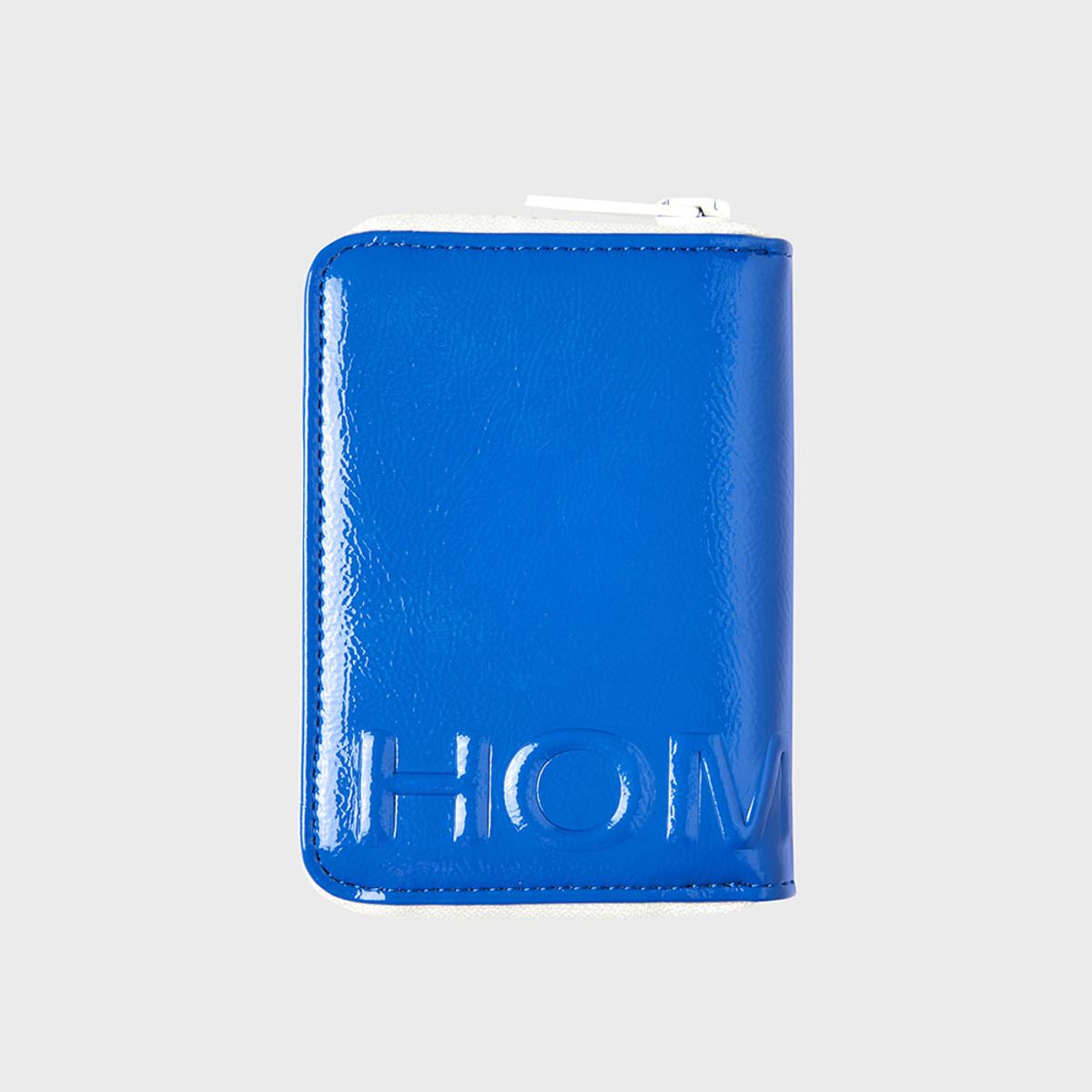 홈보이스포츠클럽(HOMEBOI SPORT CLUB) enamelzipcardholder(애나멜지퍼카드홀더) - 블루
