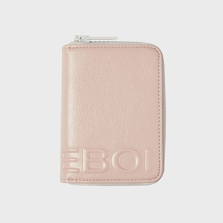 enamelzipcardholder(애나멜지퍼카드홀더) - 핑크