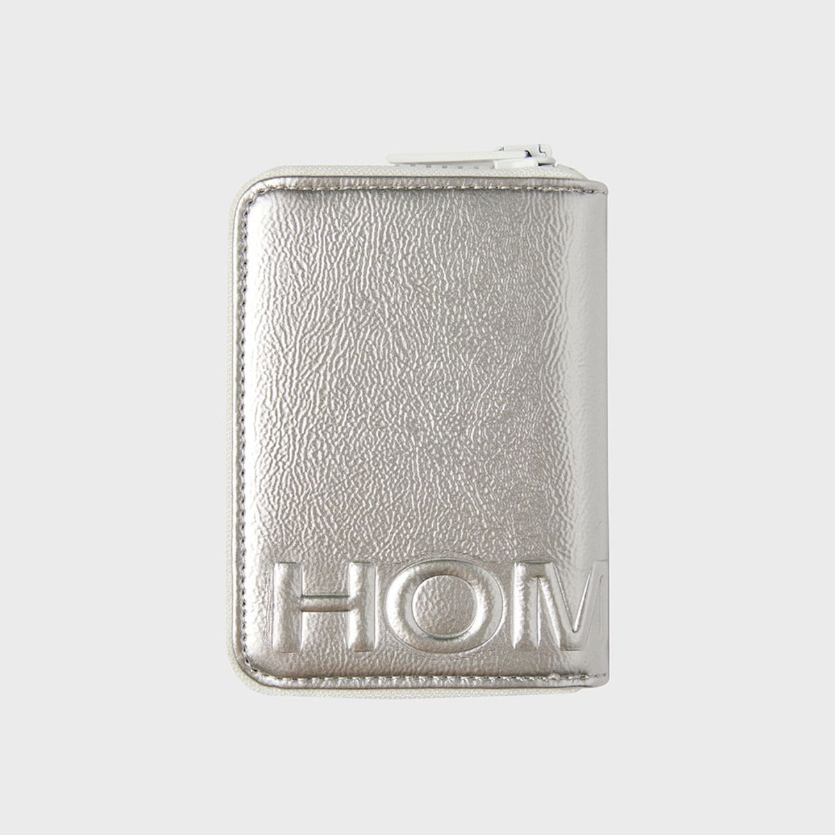 홈보이스포츠클럽(HOMEBOI SPORT CLUB) enamelzipcardholder(애나멜지퍼카드홀더) - 실버
