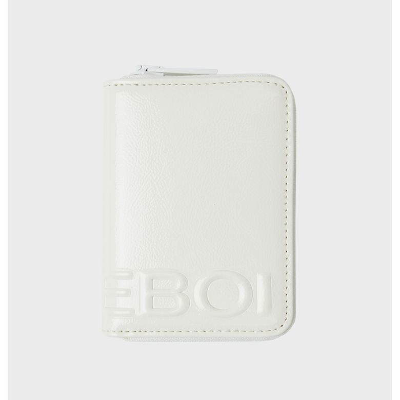 enamelzipcardholder(애나멜지퍼카드홀더) - 화이트