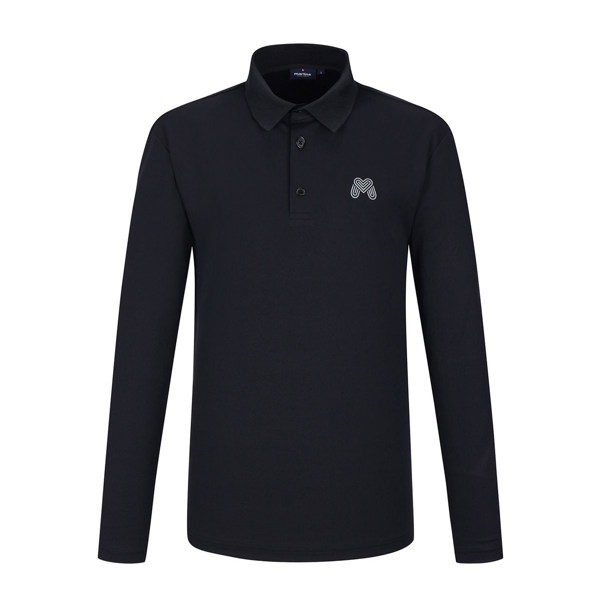 마틴골프(MARTINE GOLF) Color Basic Polo Shirts_Black (Men)