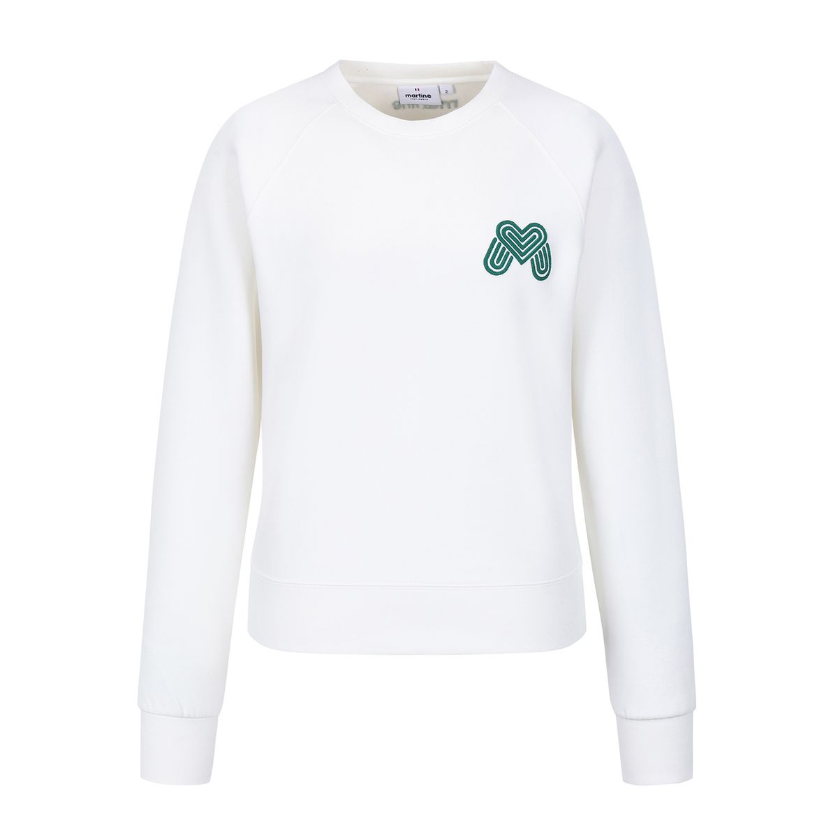 마틴골프(MARTINE GOLF) Raglan Sweat Shirts_O/White