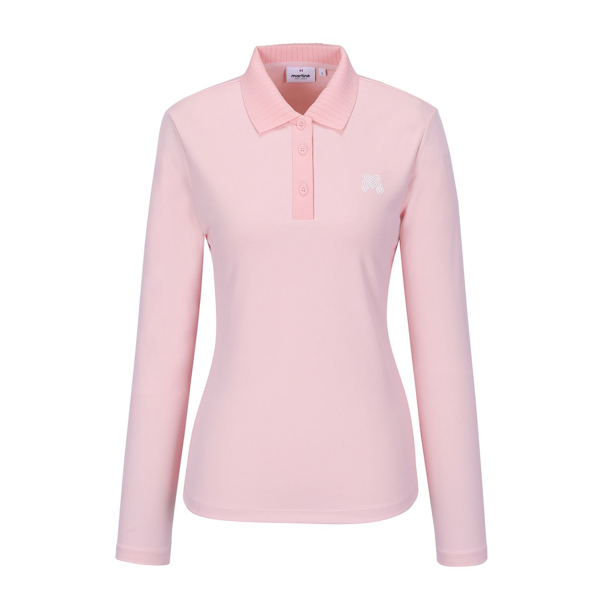 마틴골프(MARTINE GOLF) Collar Point Basic Polo Shirts_L/Pink