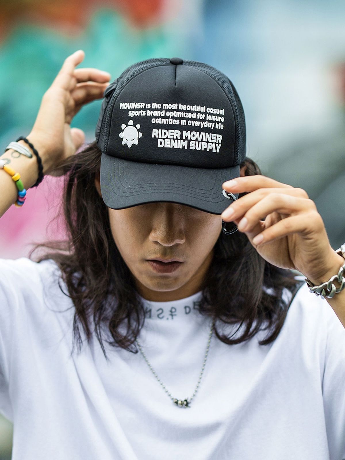 모빈스알(MOVINS.R) HELIOS NERO MESH CAP