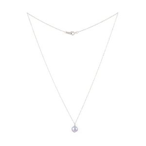 슬림 진주 써지컬스틸 체인목걸이 (J2302-AN118_SV)