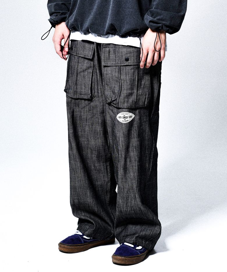 NUMBER EIGHT WIDE CARGO PANTS