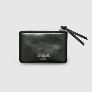 pouch wallet(소가죽파우치월렛) - 블랙