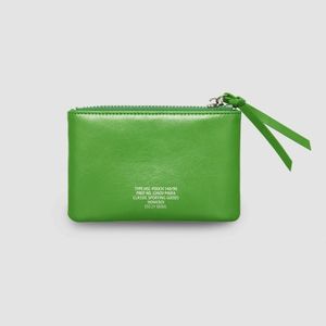 pouch wallet(소가죽파우치월렛) - 그린
