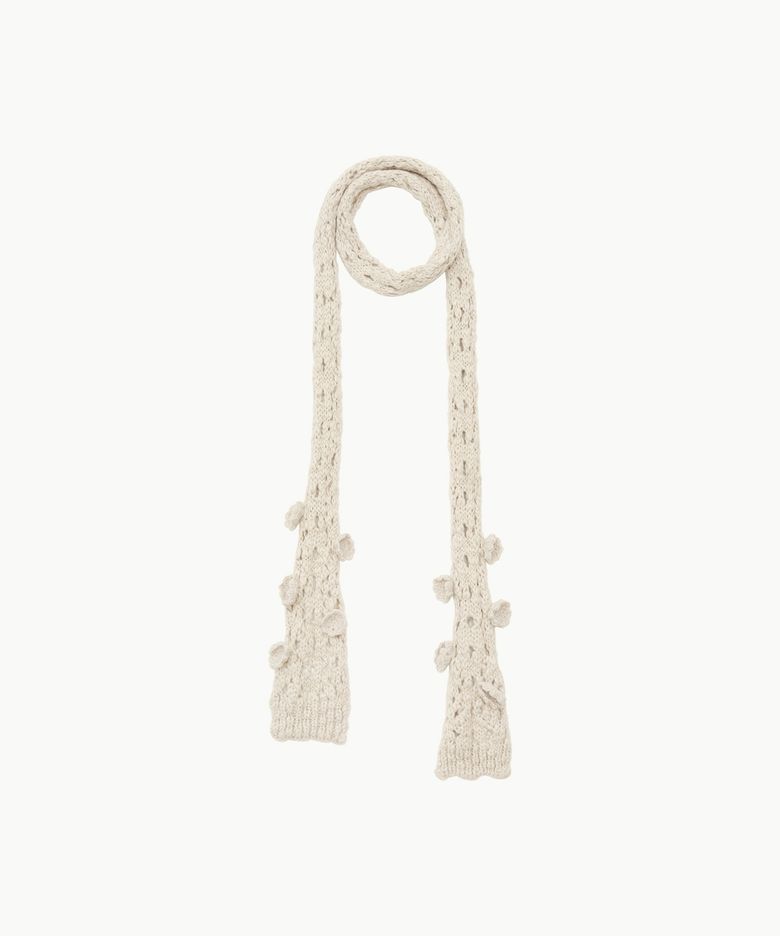 CROCHET PETIT MUFFLER_BEIGE