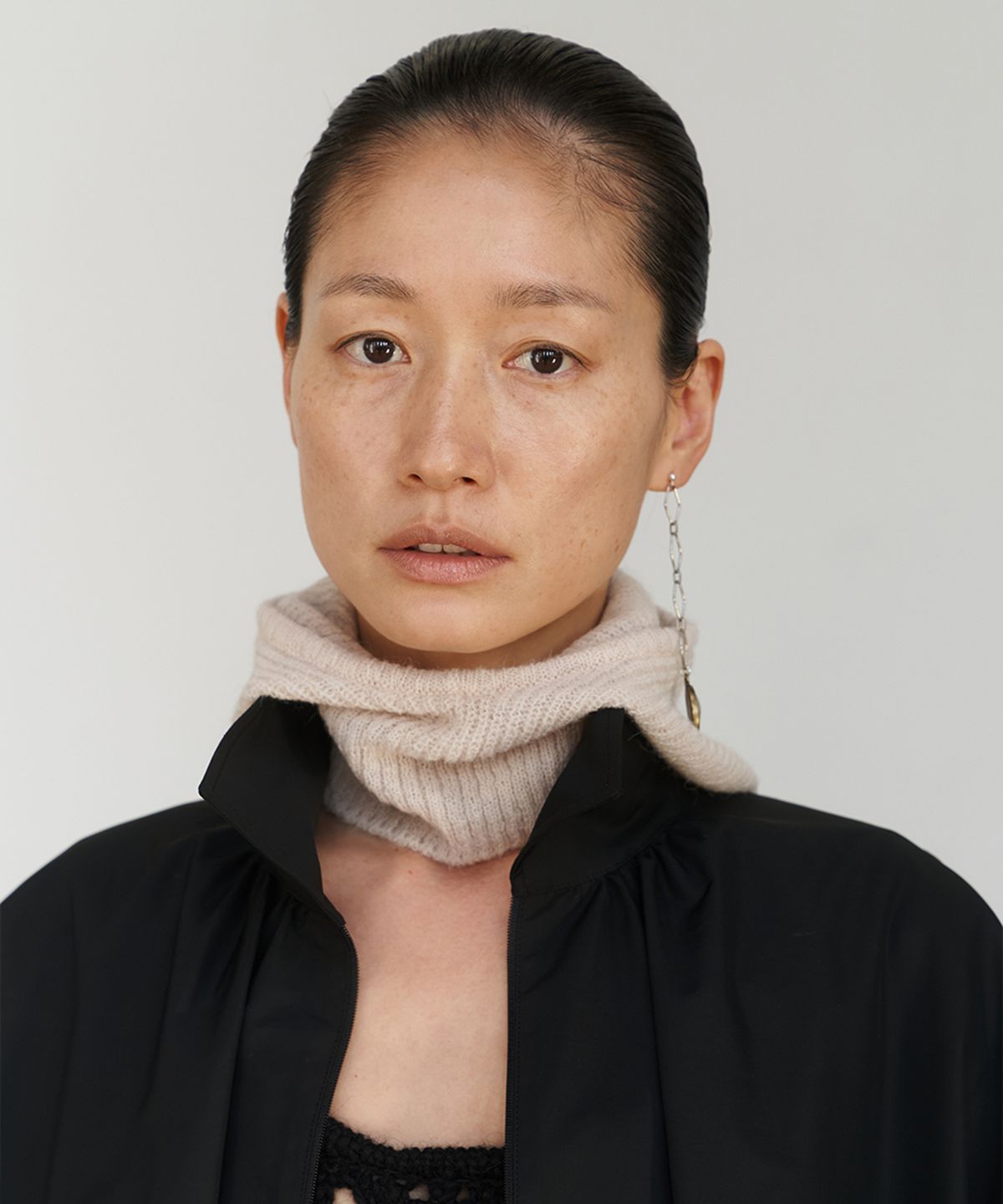 아모멘토(AMOMENTO) ALPACA BALACLAVA_LIGHT GREY