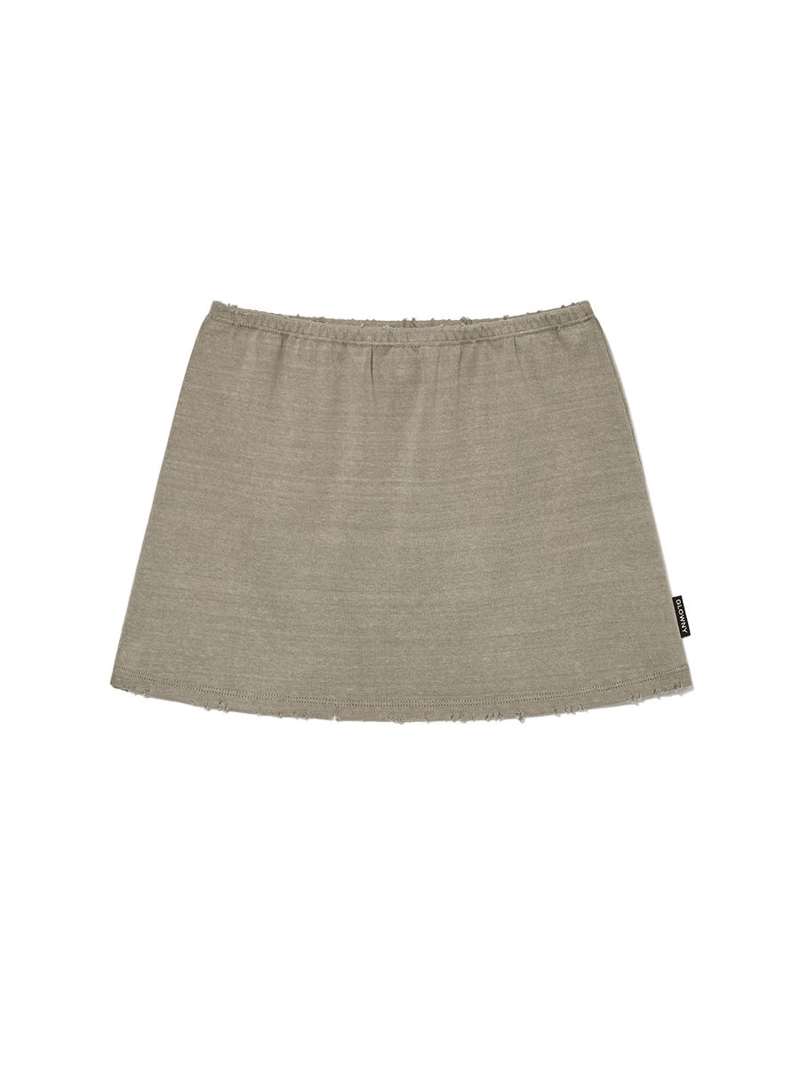 ★GLOWNY★ARCTIC PIGMENT MINI SKIRT (ASH BROWN)★正規品/人気 MUSINSA公式 | GLOWNY ARCTIC PIGMENT MINI SKIRT (ASH BROWN)
