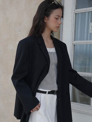 시그니처 자켓 [Black]