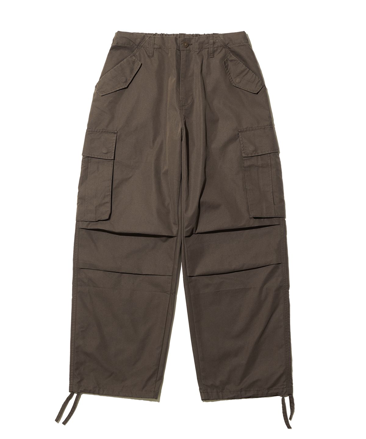 빅유니온(BIG UNION) PLEATED CARGO PANTS (CT) / BROWN