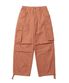 PLEATED CARGO PANTS (CT) / SALMON