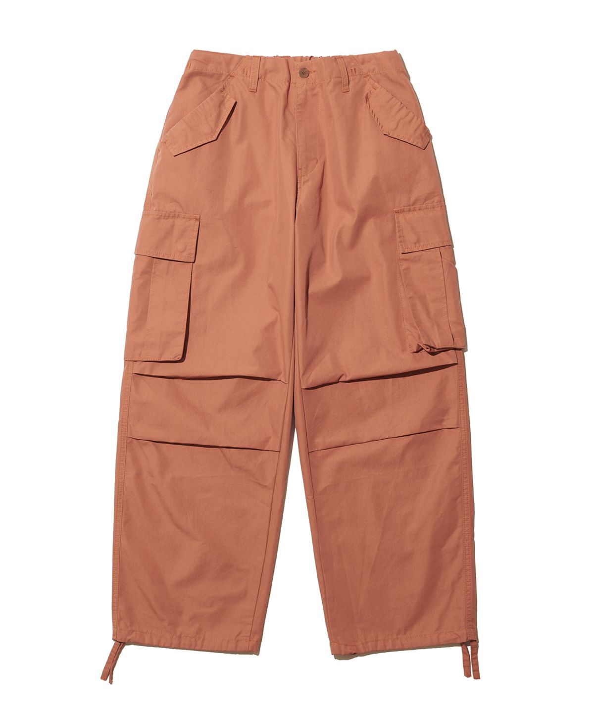 빅유니온(BIG UNION) PLEATED CARGO PANTS (CT) / SALMON
