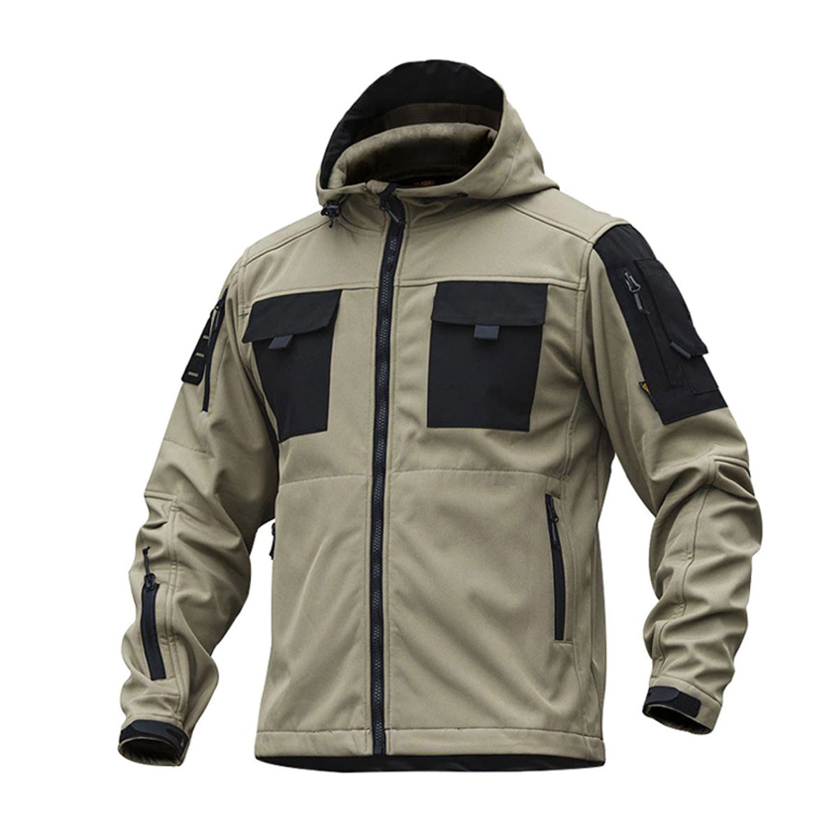 네오택티컬(Neo Tactical) 카고 소프트쉘 자켓 (TAN)