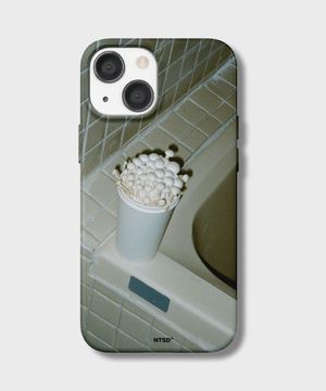 [02 Mushroom Friends]아이폰/갤럭시 차일드후드 디자인 무광 하드케이스