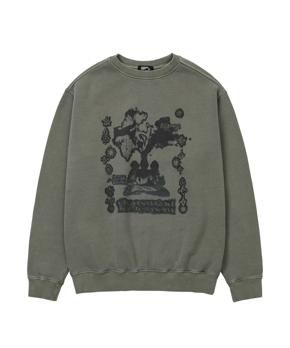 웰빙익스프레스(WELLBEING EXPRESS) Meditation Sweatshirt Olive