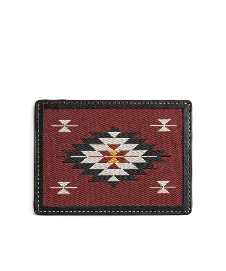 CHIMAYO CARD CASE (dark red)