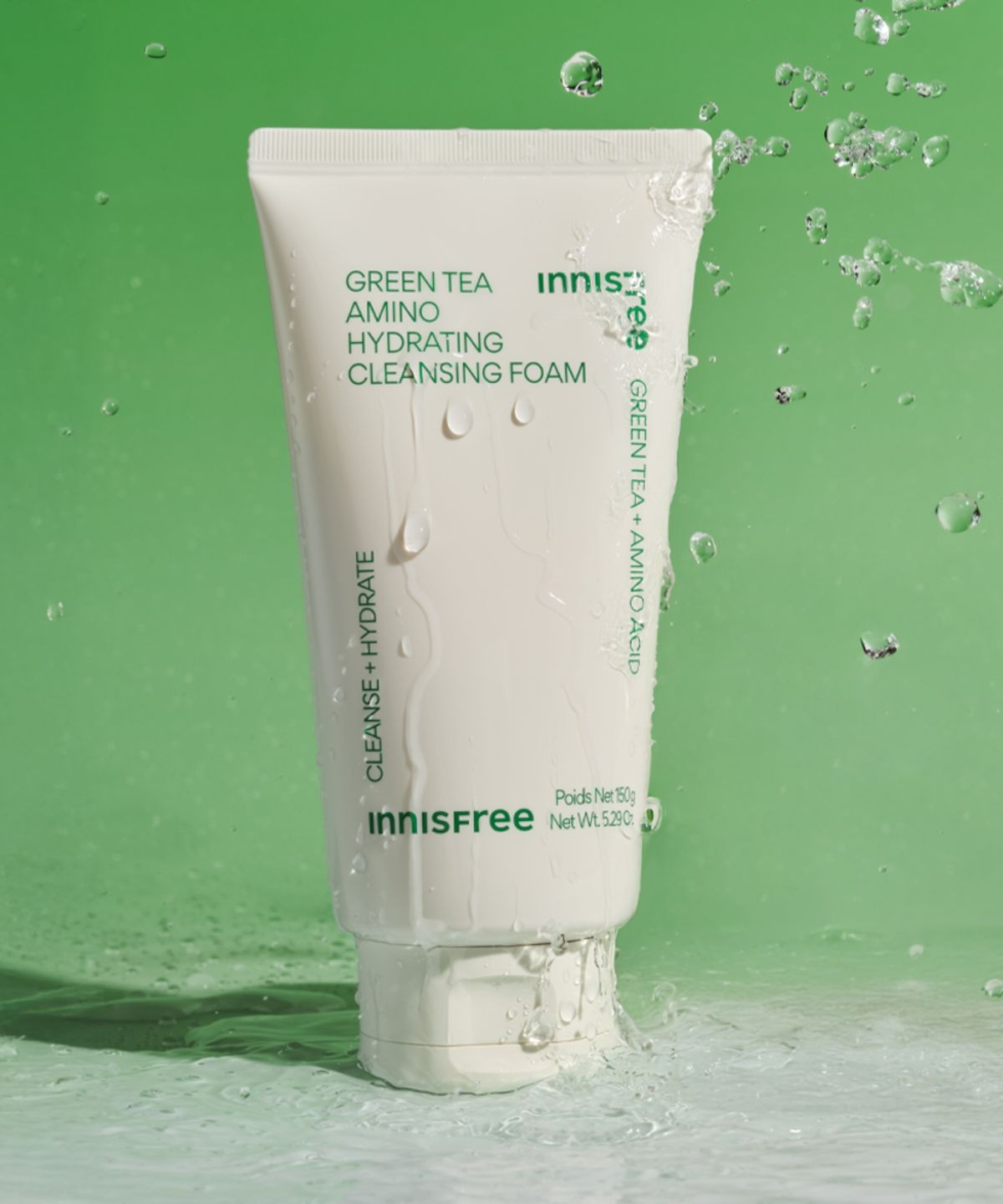 이니스프리(INNISFREE) 그린티 아미노 수분 클렌징 폼 150g
