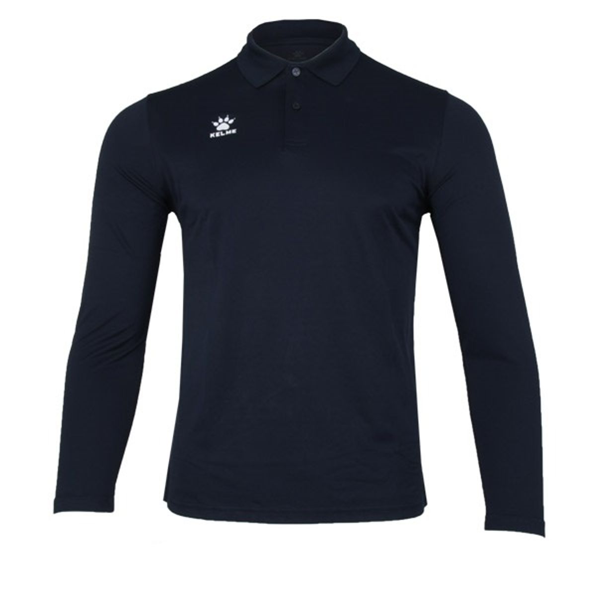켈미(KELME) 3481869 긴팔 카라 티셔츠 네이비 블루