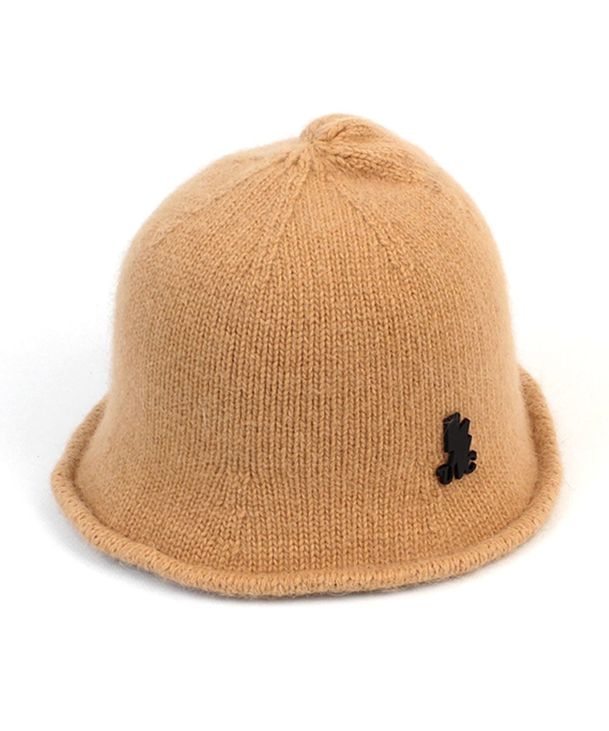 유니버셜 케미스트리(UNIVERSAL CHEMISTRY) Angora Knit Beige Wire Bucket Hat 앙고라 버킷햇