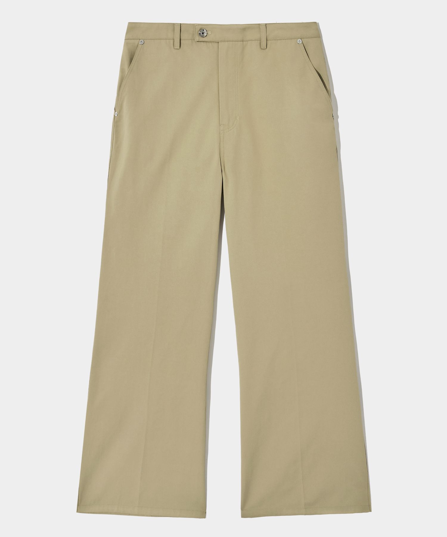 【SATUR】Vinales 2-Tuck Wide Chino Pants - Classic Beige SATUR】Vinales 2-Tuck Wide Chino Pants - Classic Beige