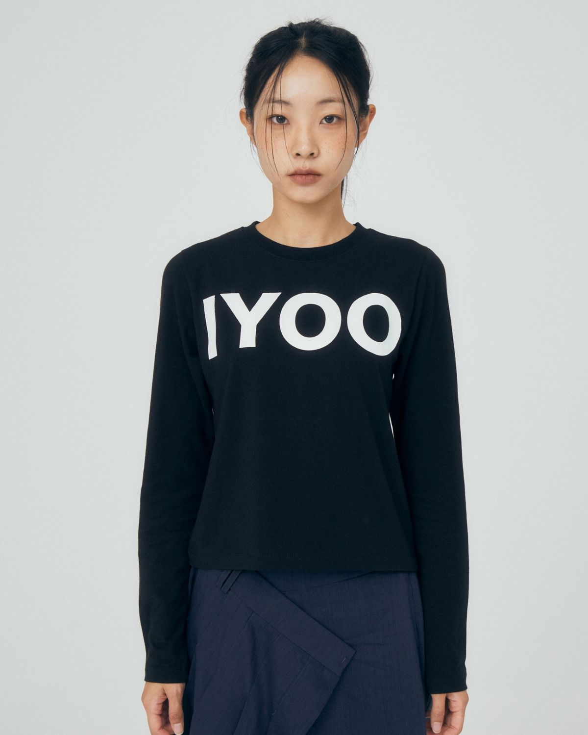 미와이후(MIYHOO) MIXING LONG SLEEVE ( BLACK )