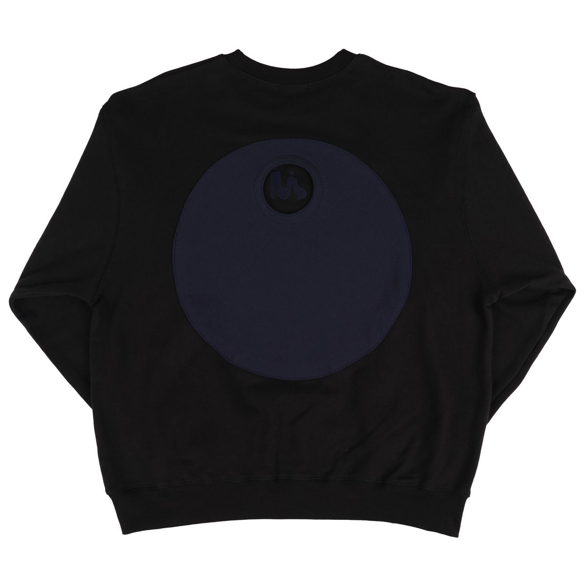 미와이후(MIYHOO) BACK POCKET SWEAT SHIRTS ( BLACK )