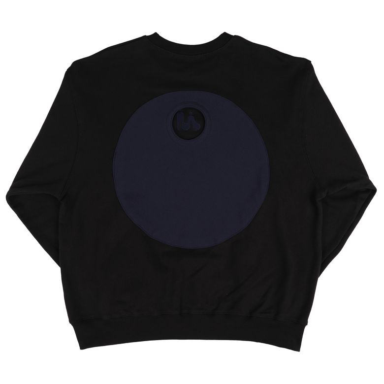 BACK POCKET SWEAT SHIRTS ( BLACK )