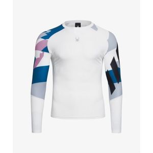 남성 프로웹 컴프레션 암 패턴 롱슬리브 SPHPCNCL201MWHT