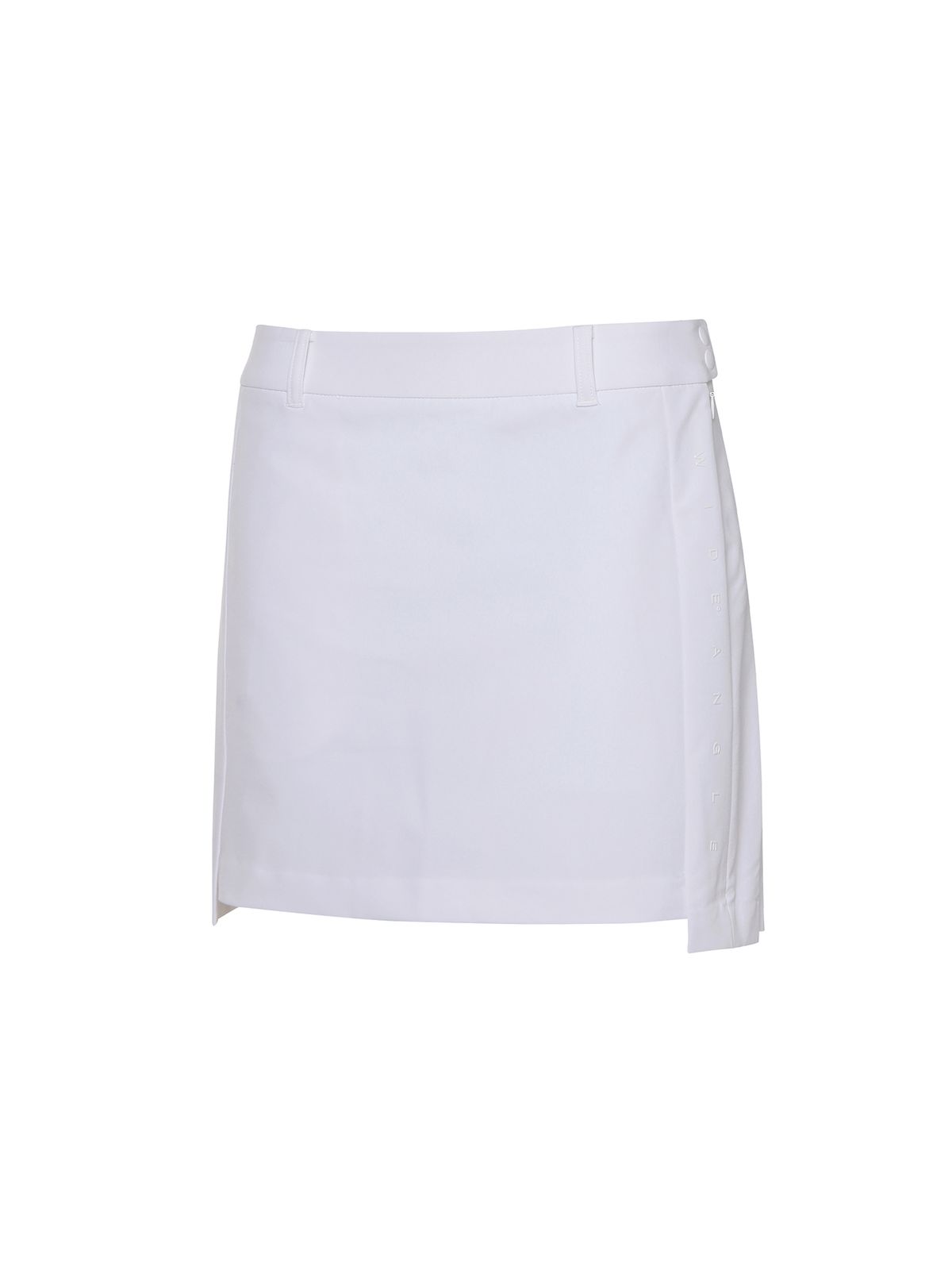 와이드앵글(WIDEANGLE) CO PRO 반전 플리츠 큐롯 L_Off White