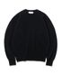 쉐기독 울 100% 라운드 니트 BLACK