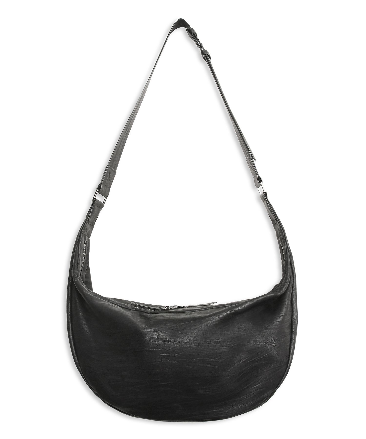 DOFFJASON ■ Compact leather cross bag DOFFJASON □ Compact leather cross bag