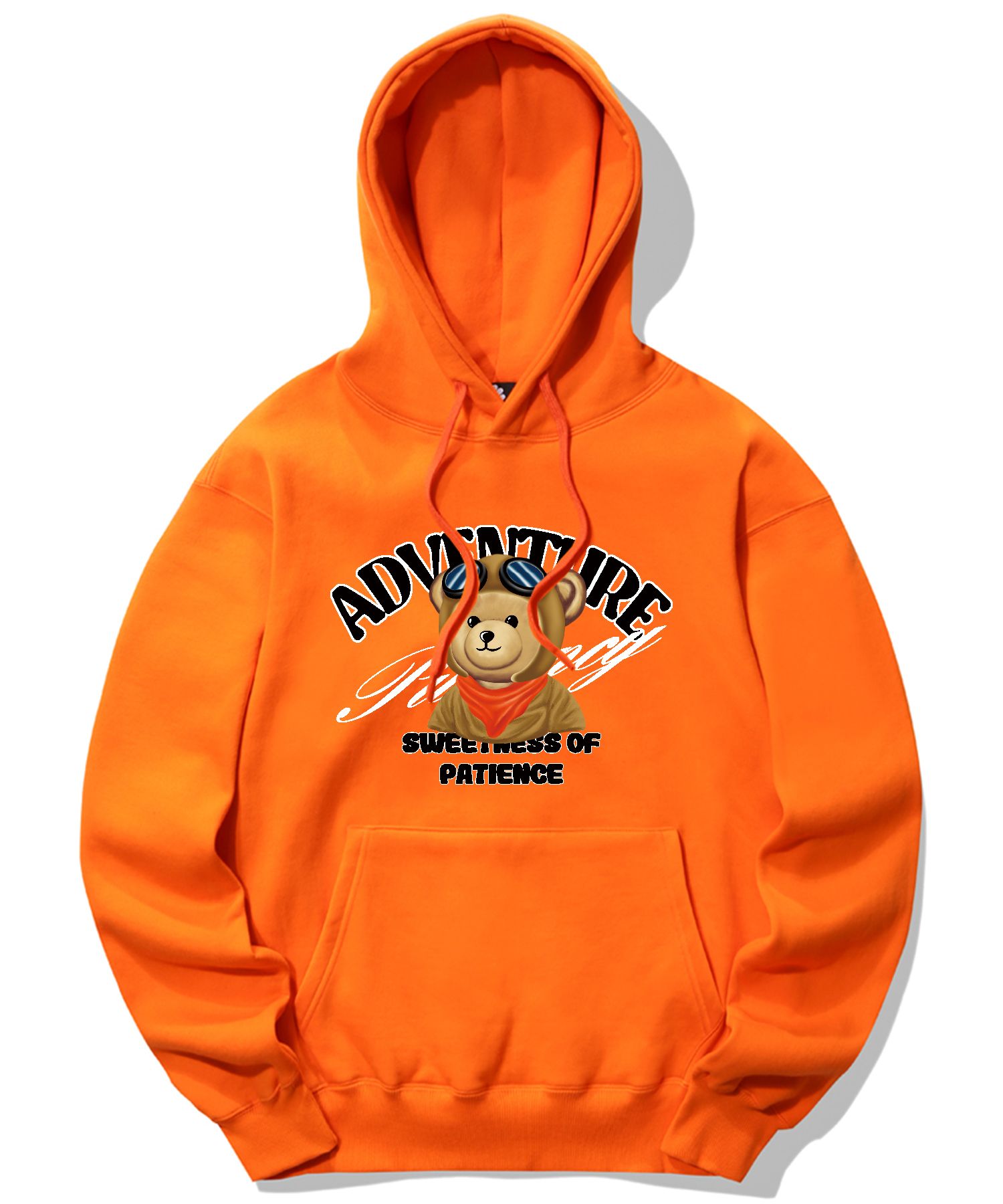 TRIPSHION PILOT BEAR フーディー 9colors MUSINSA | TRIPSHION PILOT BEAR GRAPHIC HOODIE - ORANGE