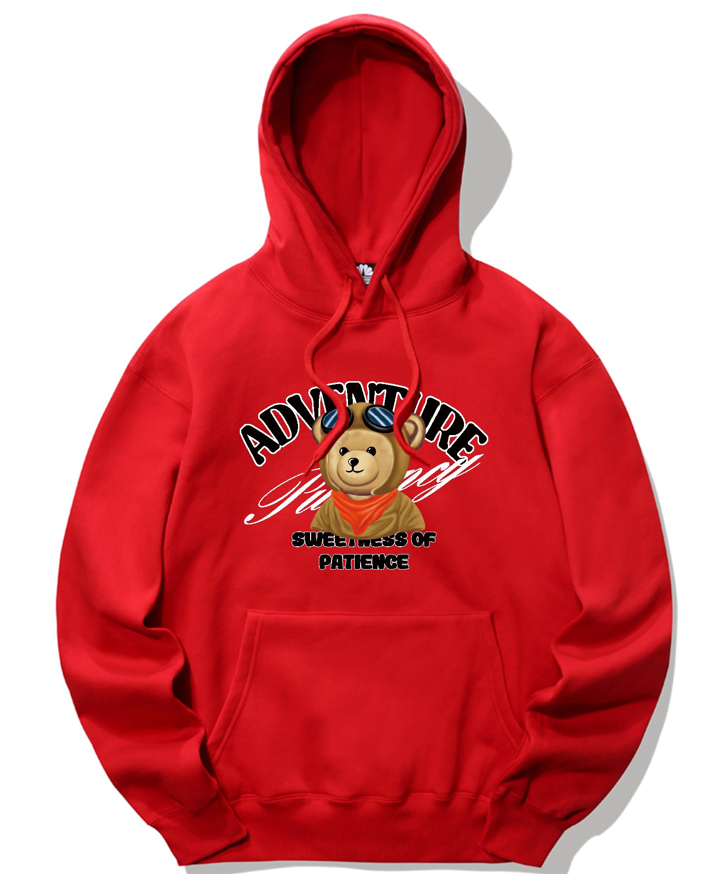 TRIPSHION PILOT BEAR フーディー 9colors MUSINSA | TRIPSHION PILOT BEAR GRAPHIC HOODIE - RED