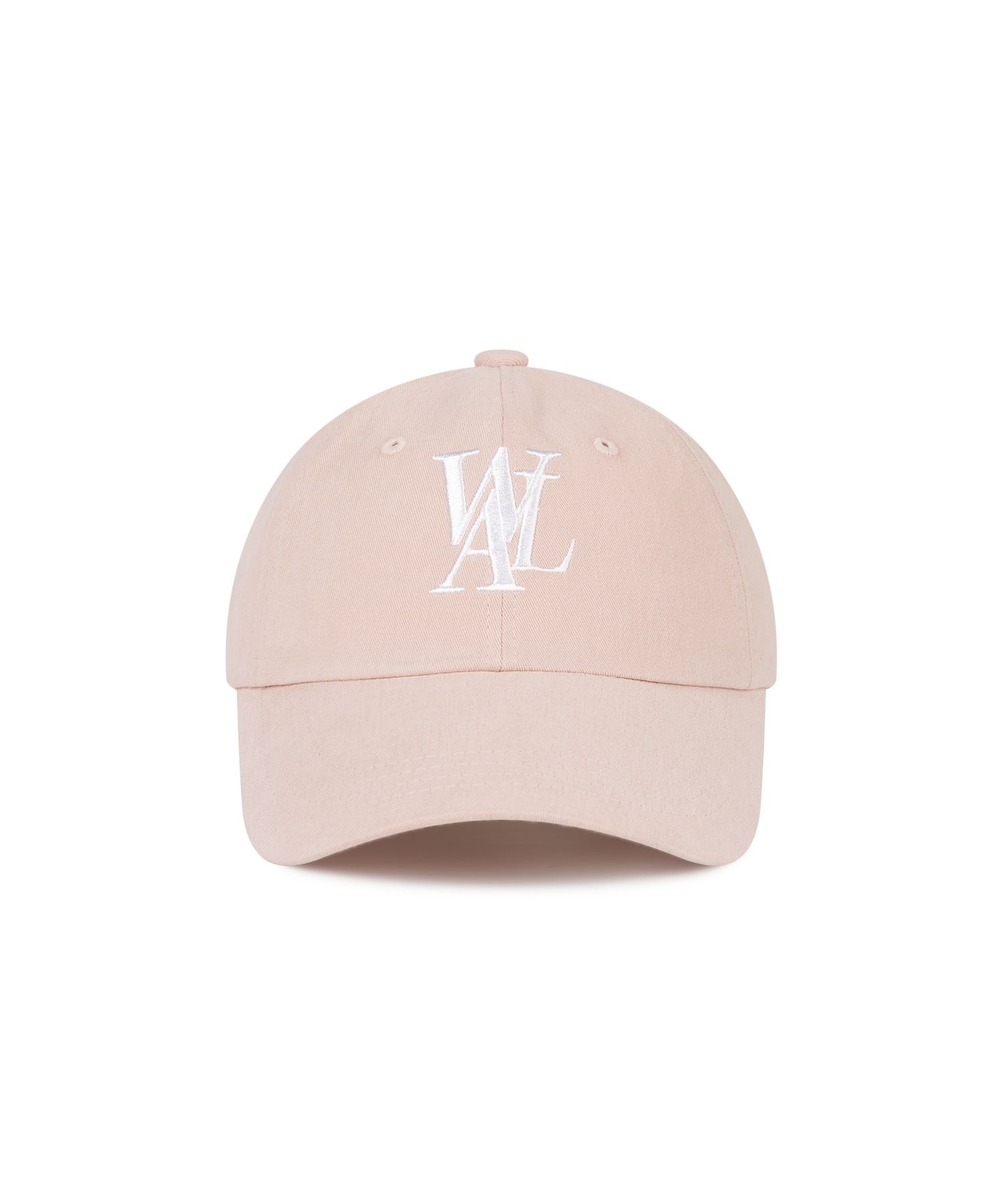 キャップ WOOALONG Signature low ball cap LIGHT PINK WL230WCA81ULPK MUSINSA公式 | WOOALONG Signature low ball cap - LIGHT PINK
