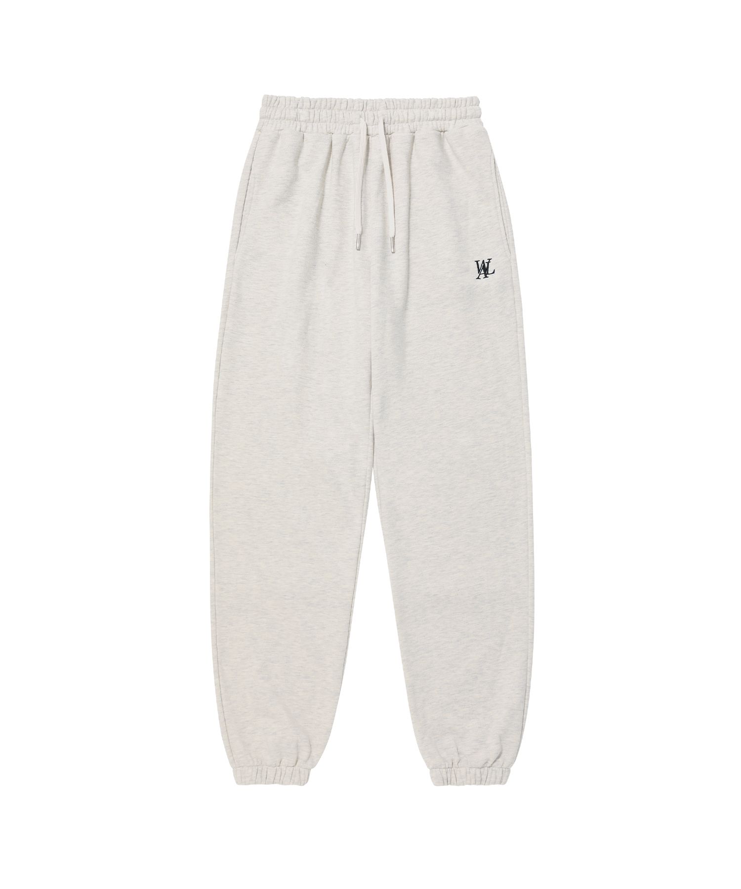 [WOOALONG]★ Signature jogger pants MUSINSA | WOOALONG Signature jogger pants - OAT MEAL
