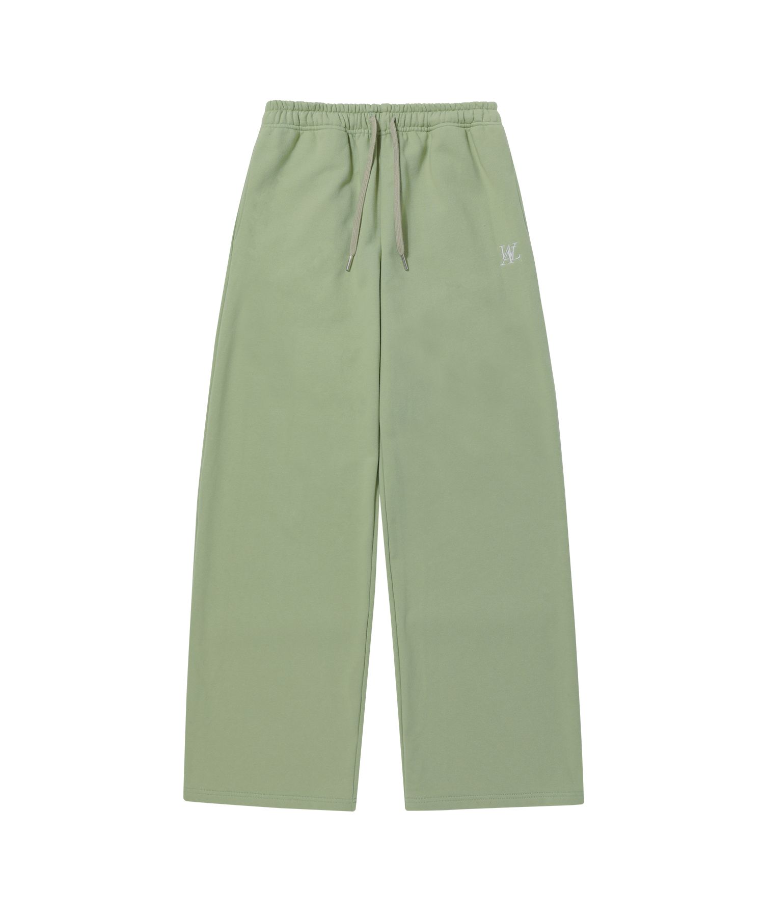 パンツ WOOALONG Signature relax wide pants LIGHT GREEN WL230JLP02U 우알롱(WOOALONG) Signature relax wide pants - LIGHT GREEN